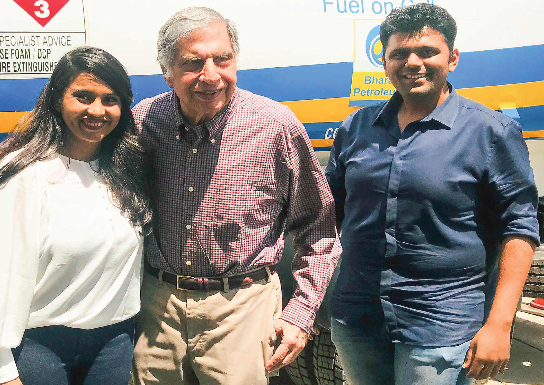 Mr Ratan Tata guiding us was an amazing encouragement for Repos and its vision.