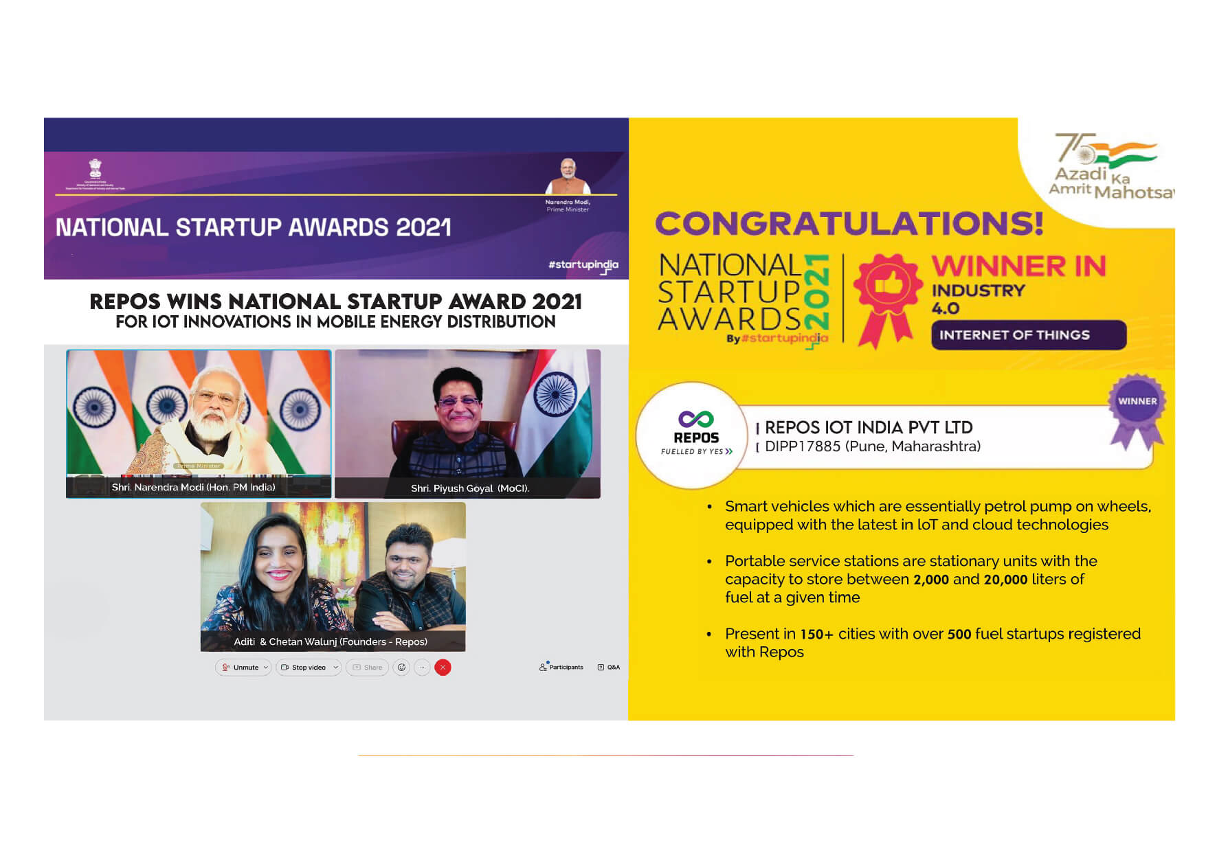 The Recipe Of Winning A National Startup Award